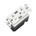 BAS20-2USB Customized electrical outlet smart plug multi outlet